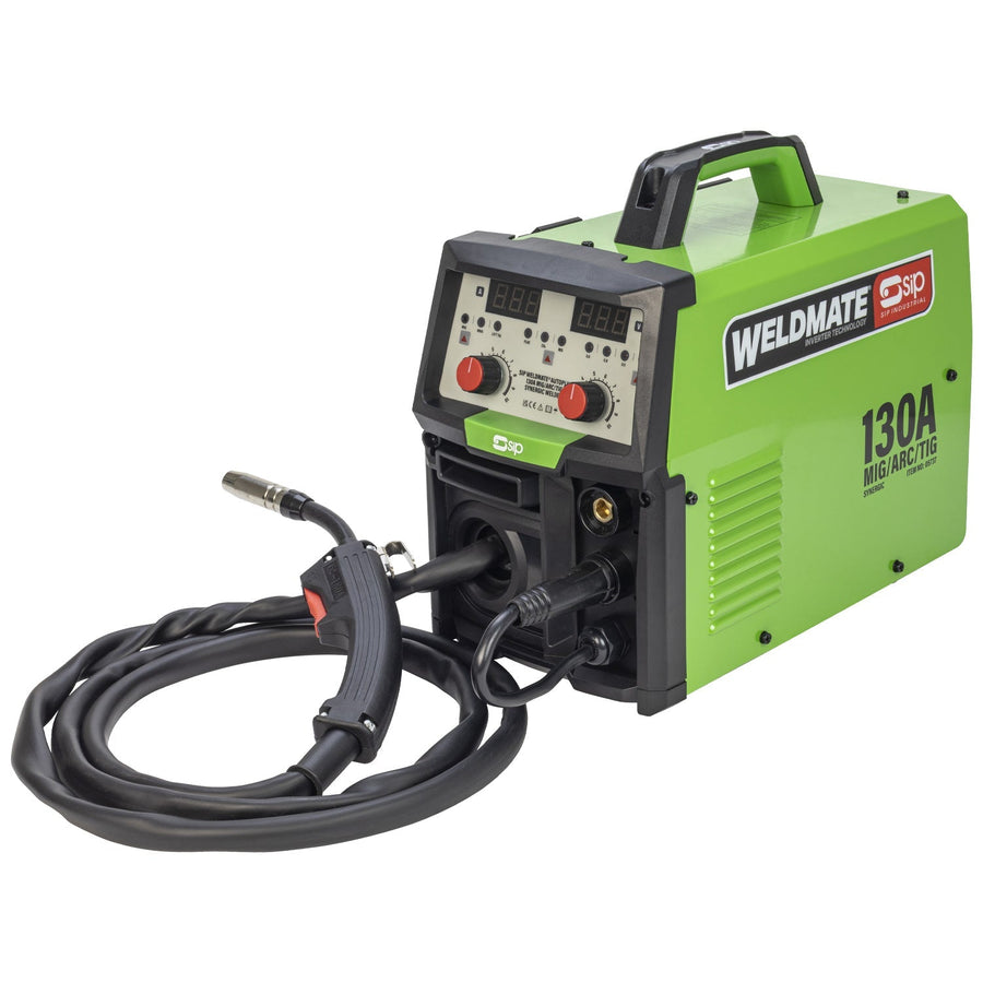 Multi-process MIG ARC TIG inverter welder for workshop fabrication