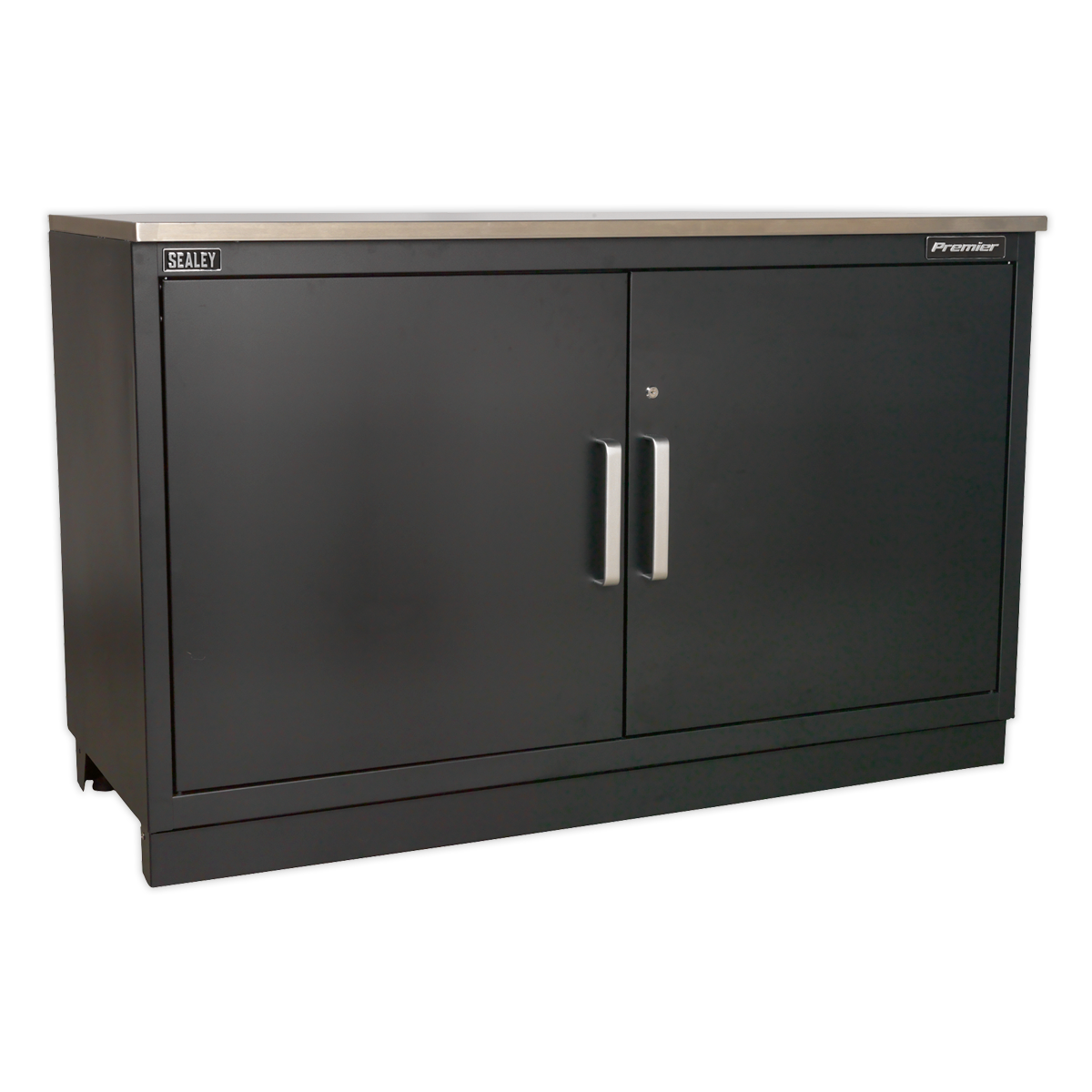Heavy-duty modular floor cabinet for organised workshop storage