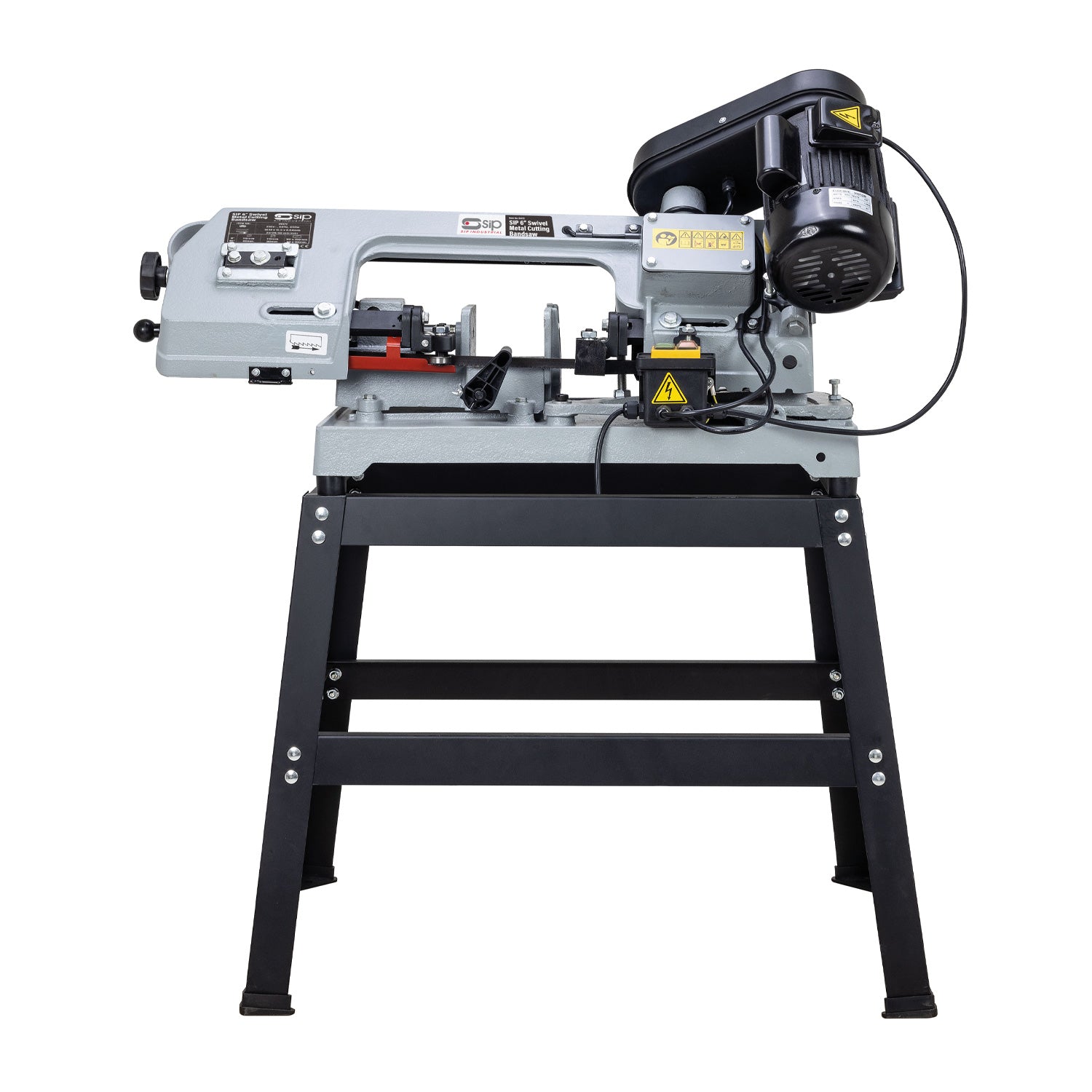 SIP 6" Swivel Head Metal Bandsaw, 370W (01572) (Factory Refurbished XSHOW)