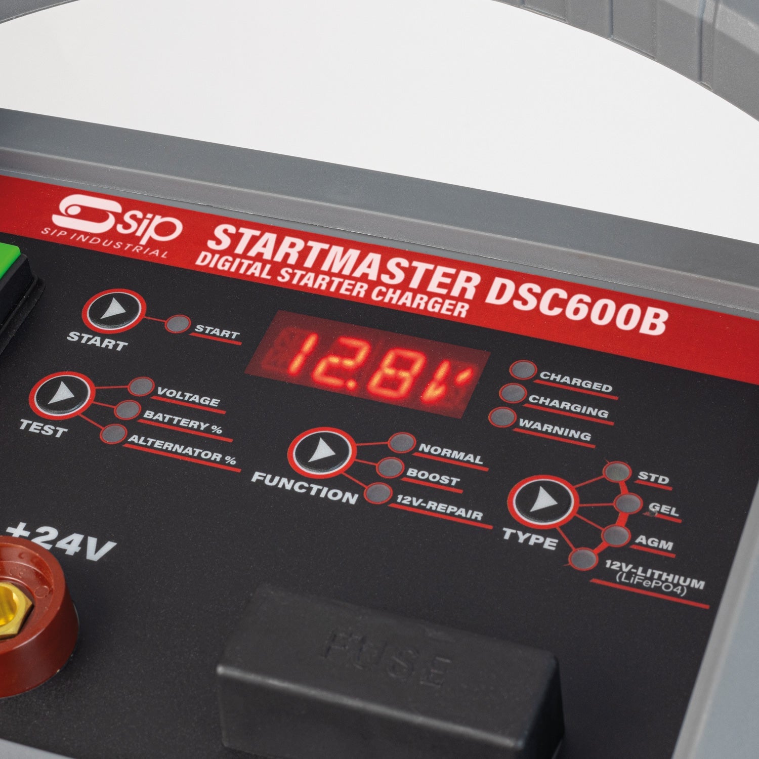 SIP STARTMASTER DSC600B Digital Starter/Charger, 620/30A (03587) (Factory Refurbished XSHOW)