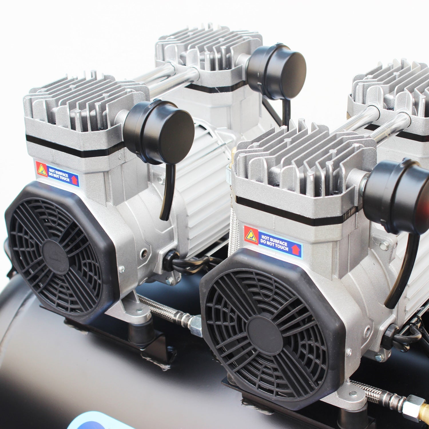 SIP QT AIR DD 100L Ultra Low Noise Oil-Free Direct Drive Air Compressor, 3hp (05494) (Factory Refurbished XSHOW)