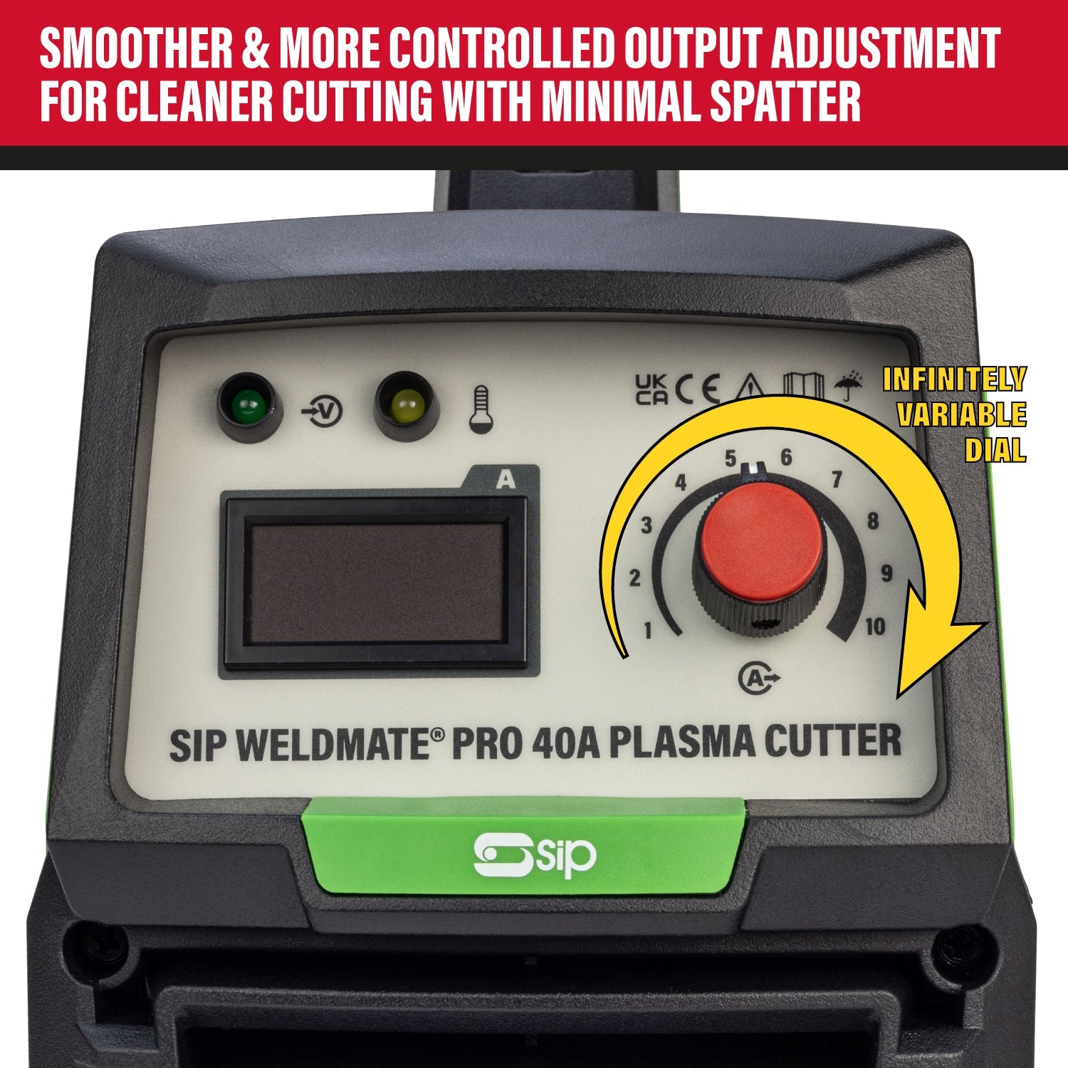 SIP WELDMATE® PRO 40A Inverter Plasma Cutter (Factory Refurbished XSHOW)