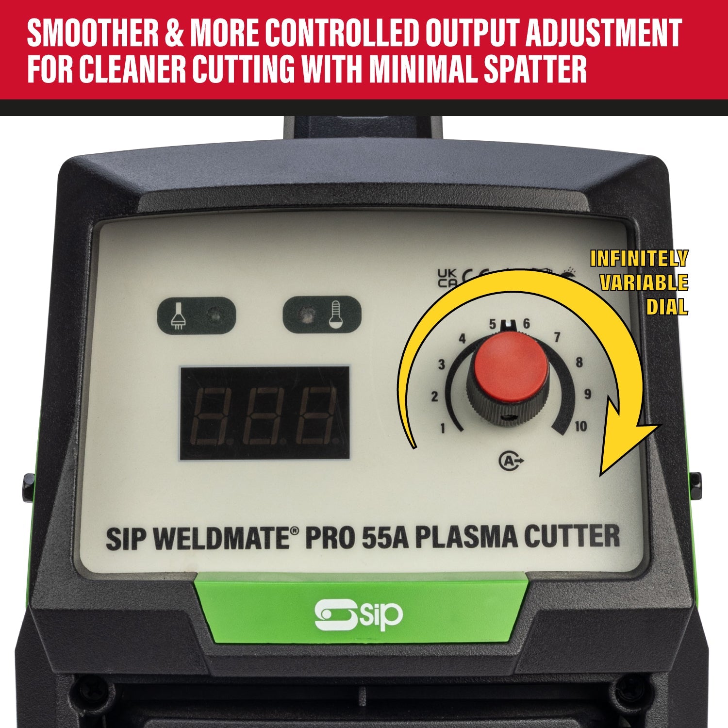 SIP WELDMATE® PRO 55A Inverter Plasma Cutter (Factory Refurbished XSHOW)