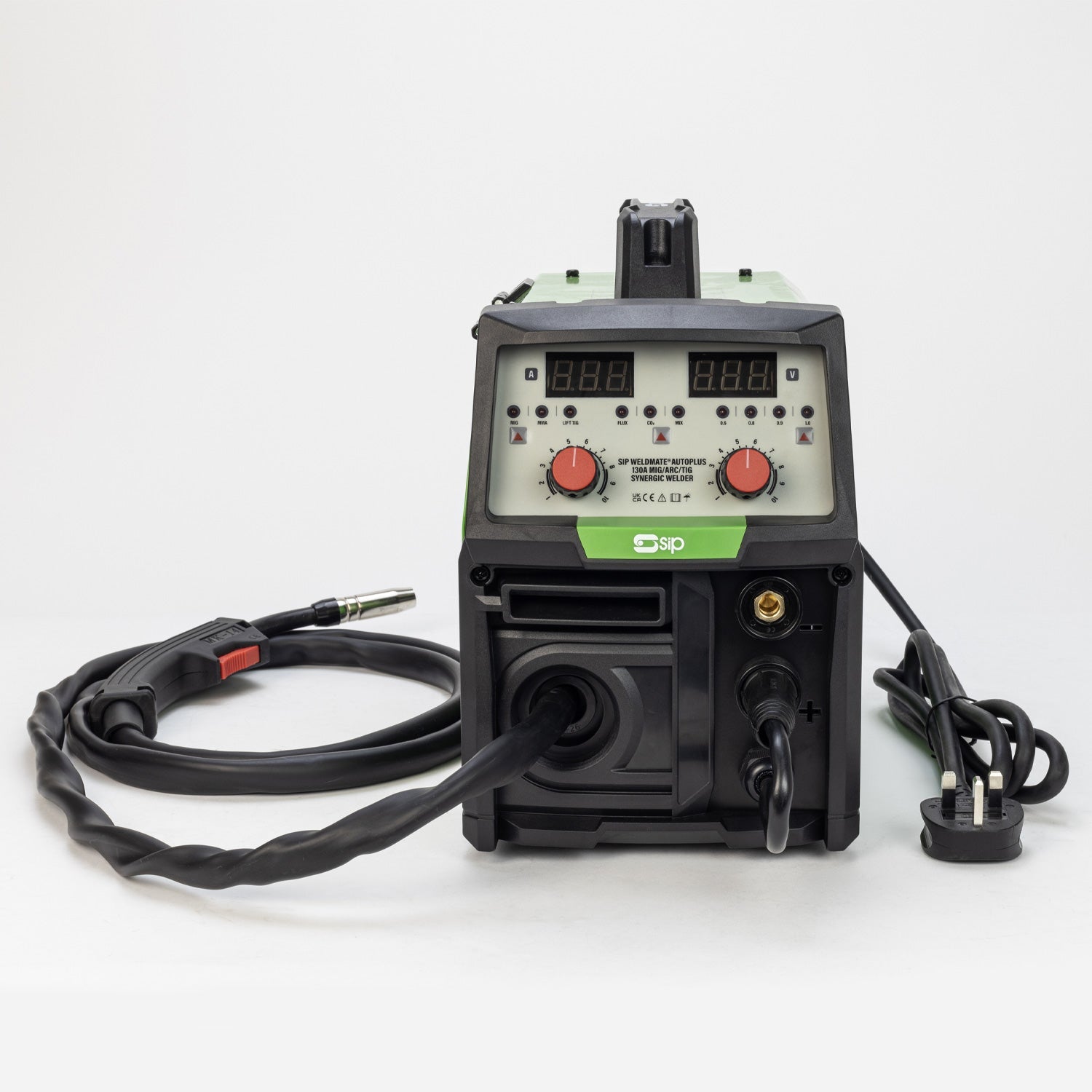 SIP WELDMATE® AUTOPLUS MIG/ARC/TIG Synergic Inverter Welder, 130A (05737) (Factory Refurbished XSHOW)