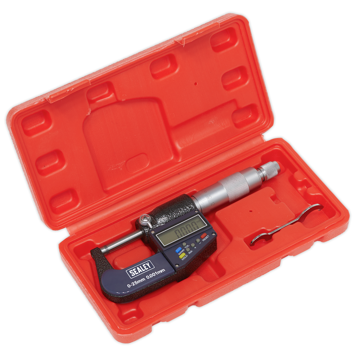 Digital External Micrometer 0-25mm/0-1in (AK9635D) (Factory Refurbished B)