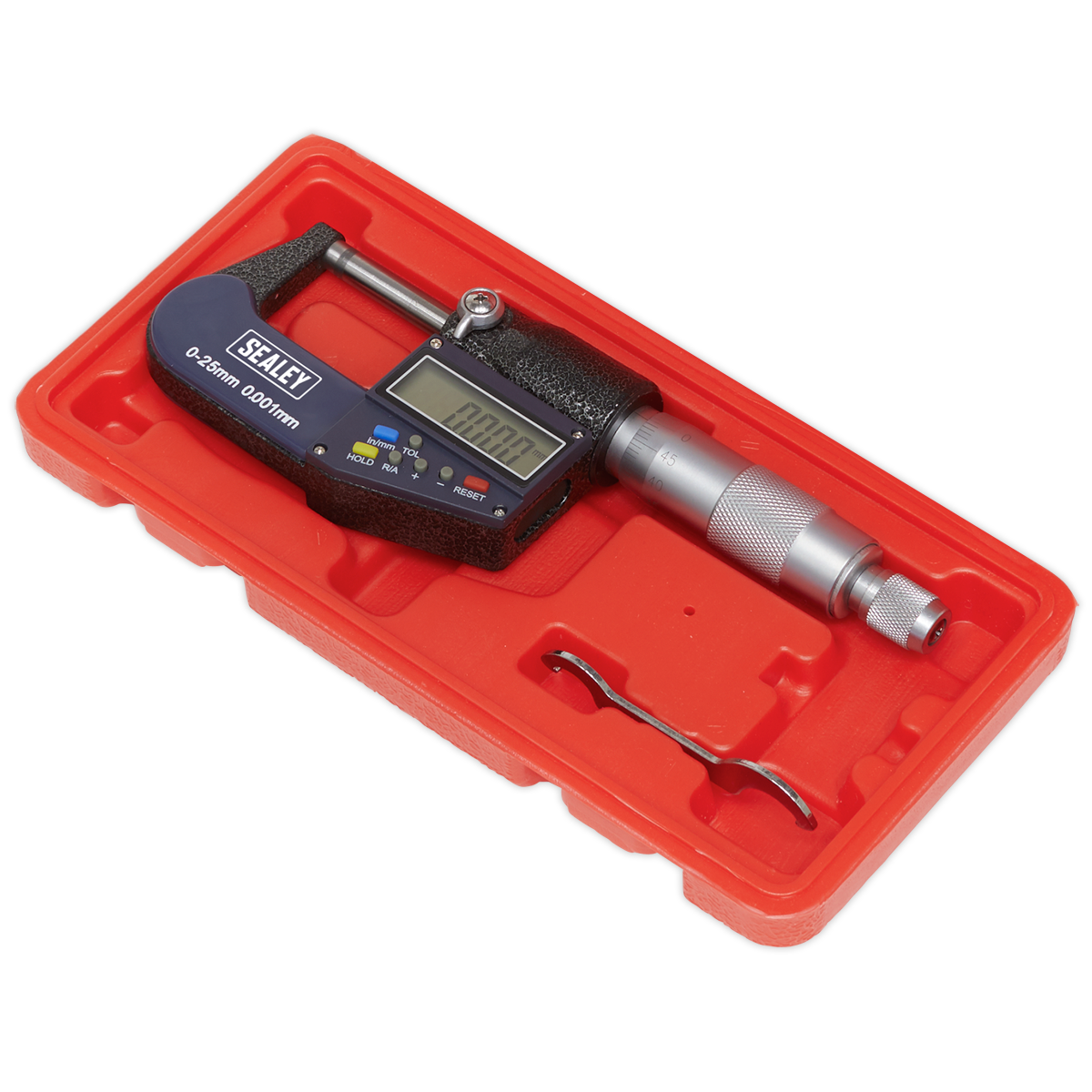 Digital External Micrometer 0-25mm/0-1in (AK9635D) (Factory Refurbished B)