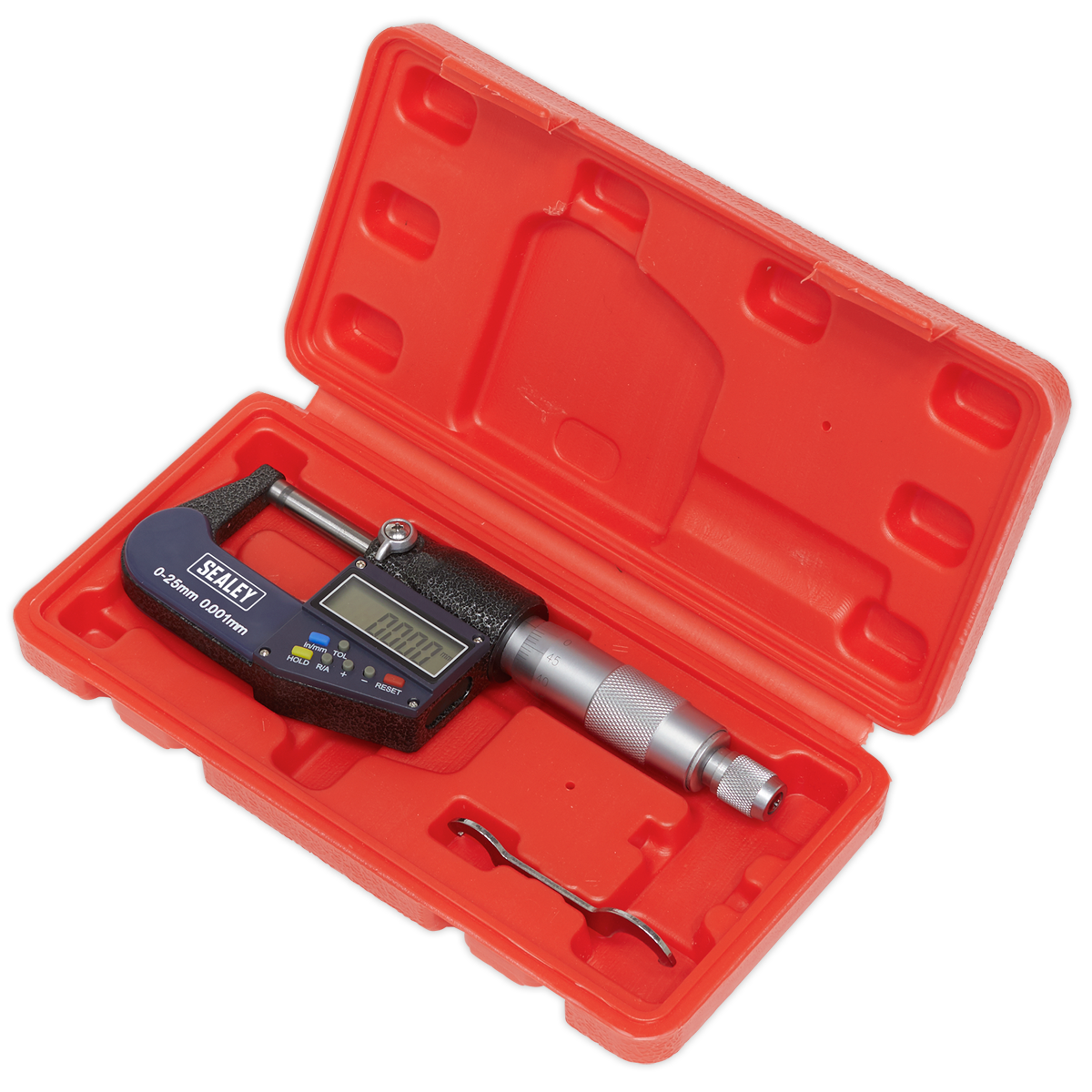 Digital External Micrometer 0-25mm/0-1in (AK9635D) (Factory Refurbished B)