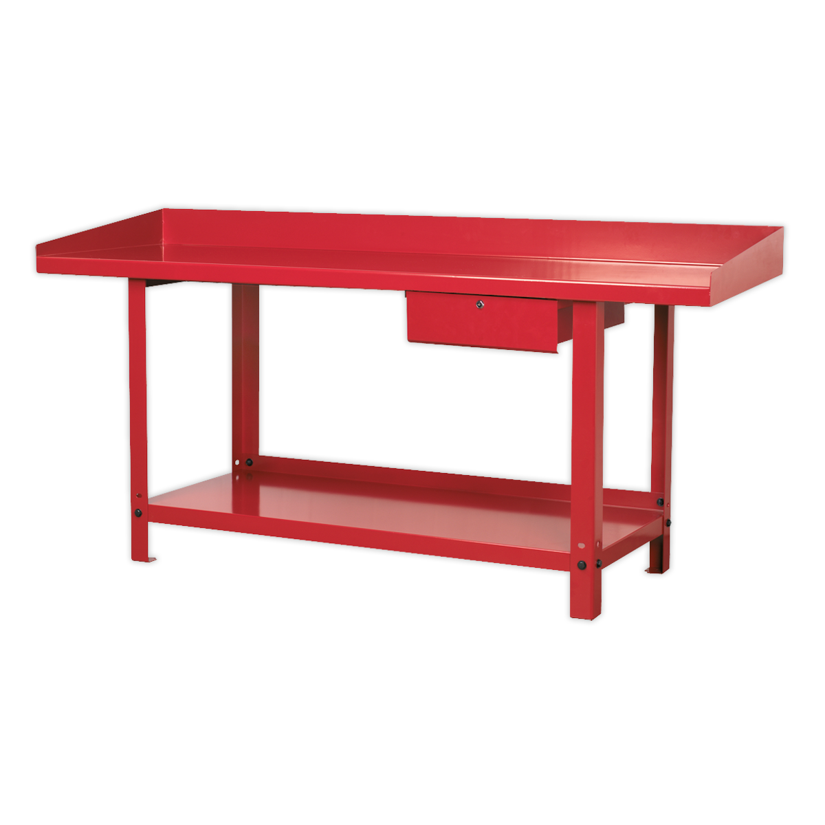 Steel Workbench with Drawer 2m (Factory Refurbished B)