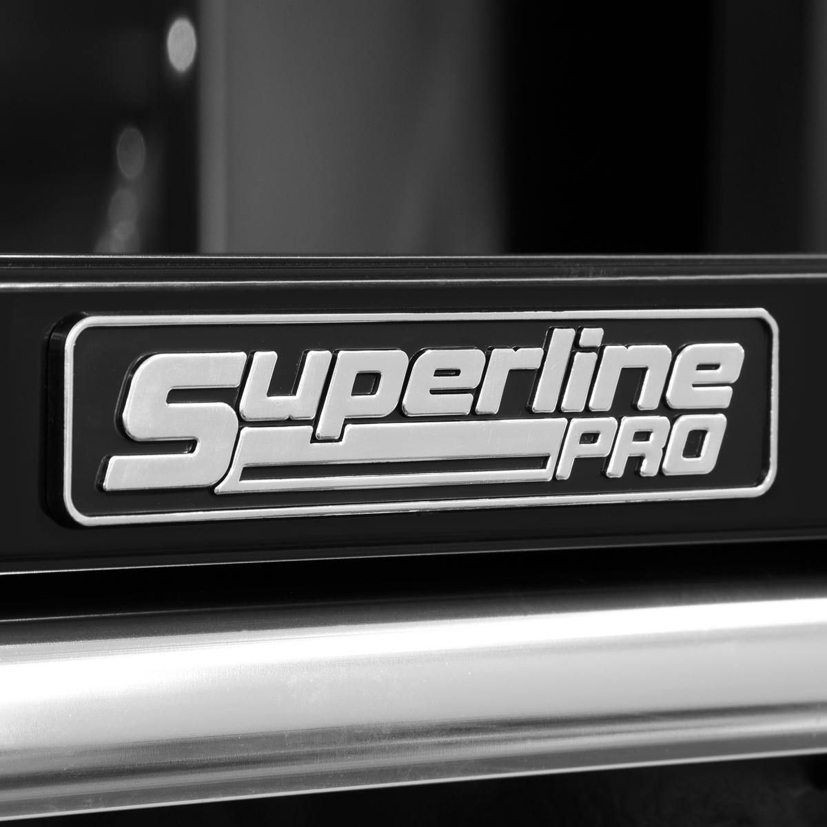 Superline PRO® Heavy-Duty Topchest, 14 Drawer, Black (AP41149B) (Factory Refurbished C)