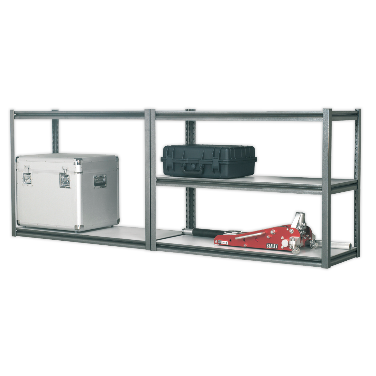 Racking Unit with 5 Shelves 600kg Capacity Per Level (Factory Refurbished B)