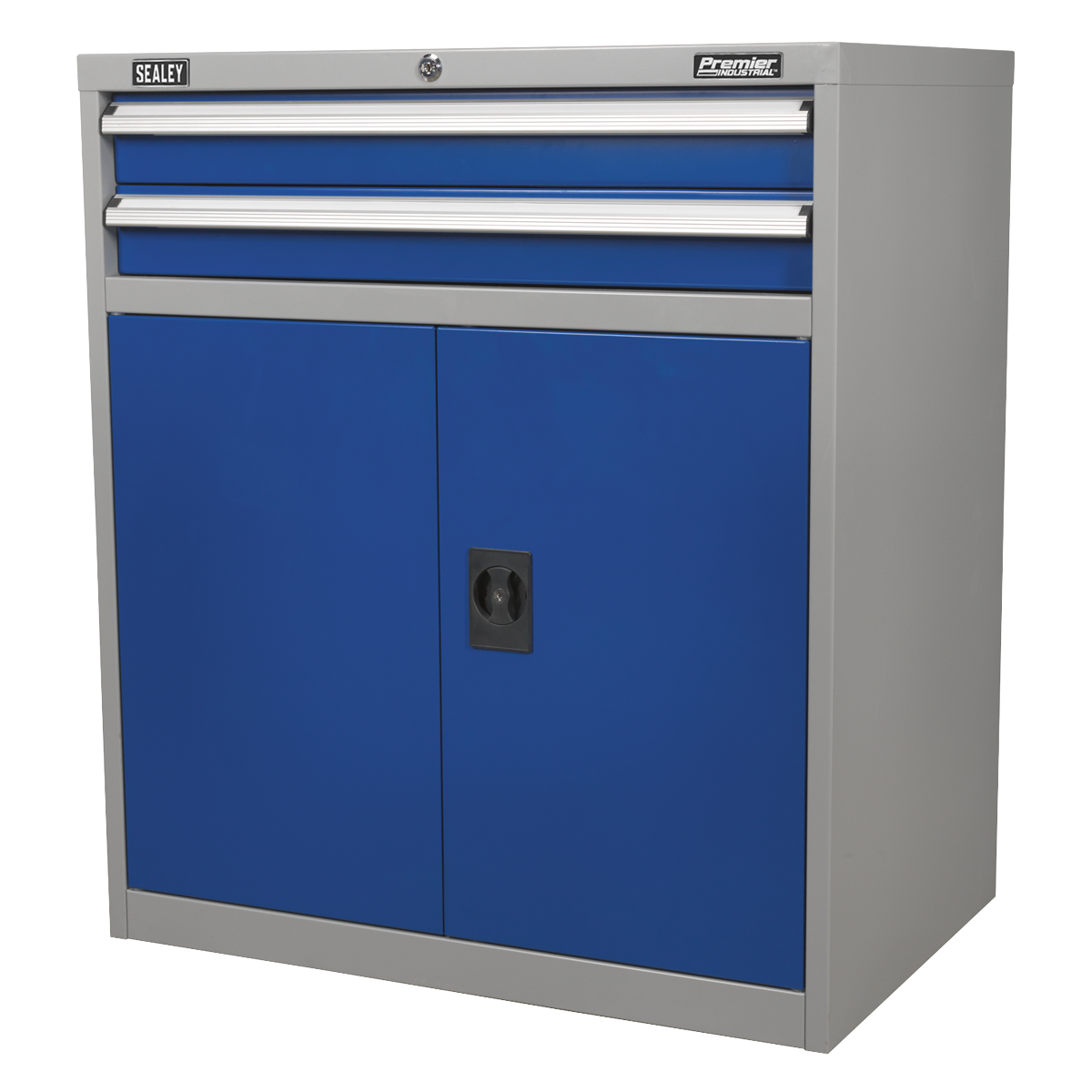 Premier Industrial™ Cabinet with 2 Drawers & 1 Shelf (API8810) (Factory Refurbished B)