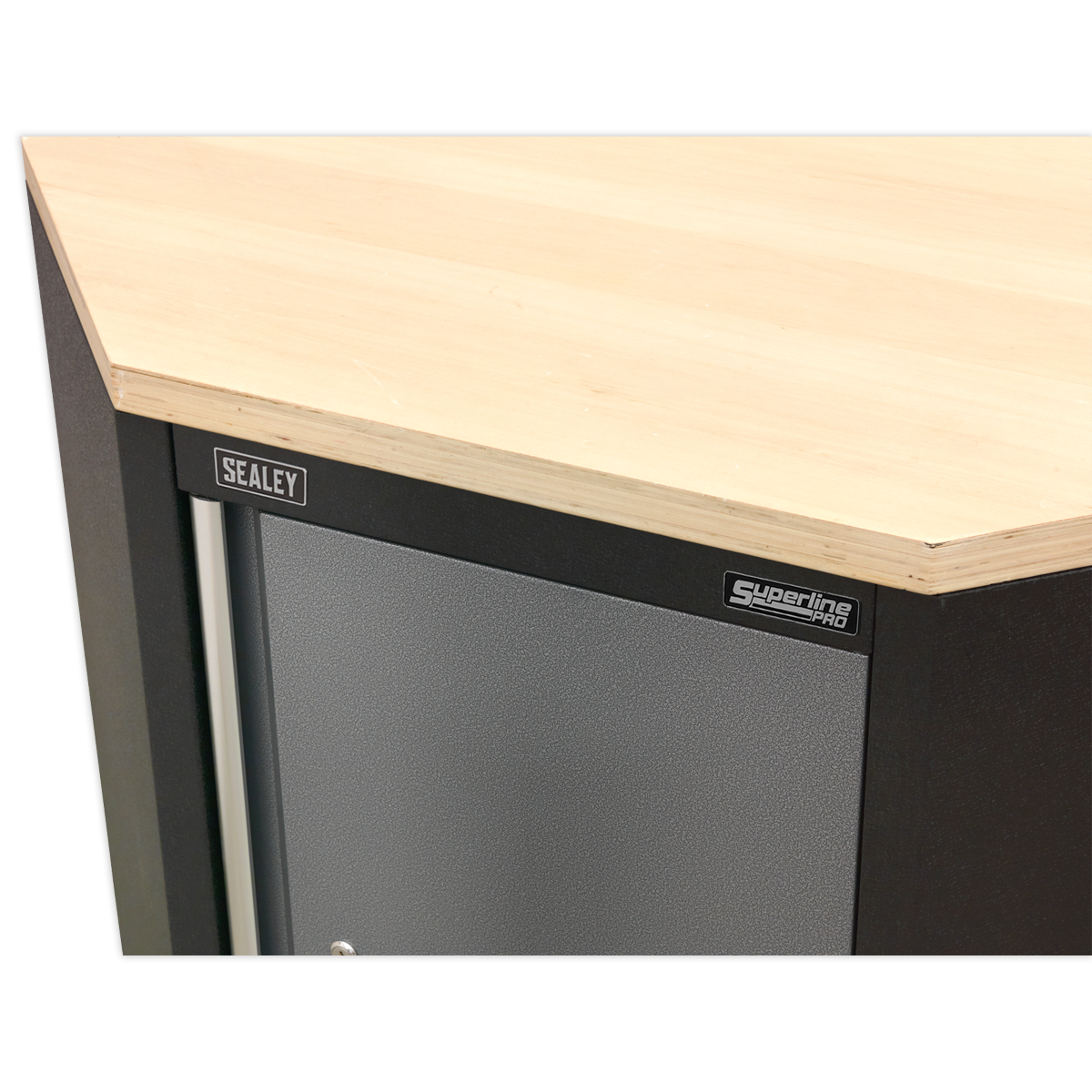Superline PRO® Pressed Wood Corner Worktop 865mm (APMS60PW) (Factory Refurbished C)