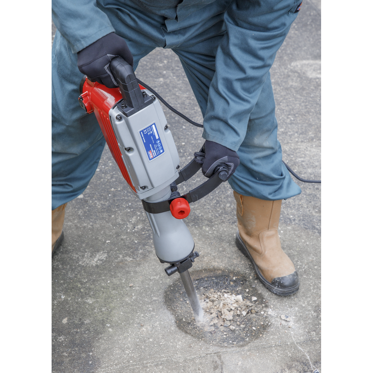 Demolition Breaker Hammer 1600W/230V (Factory Refurbished B)
