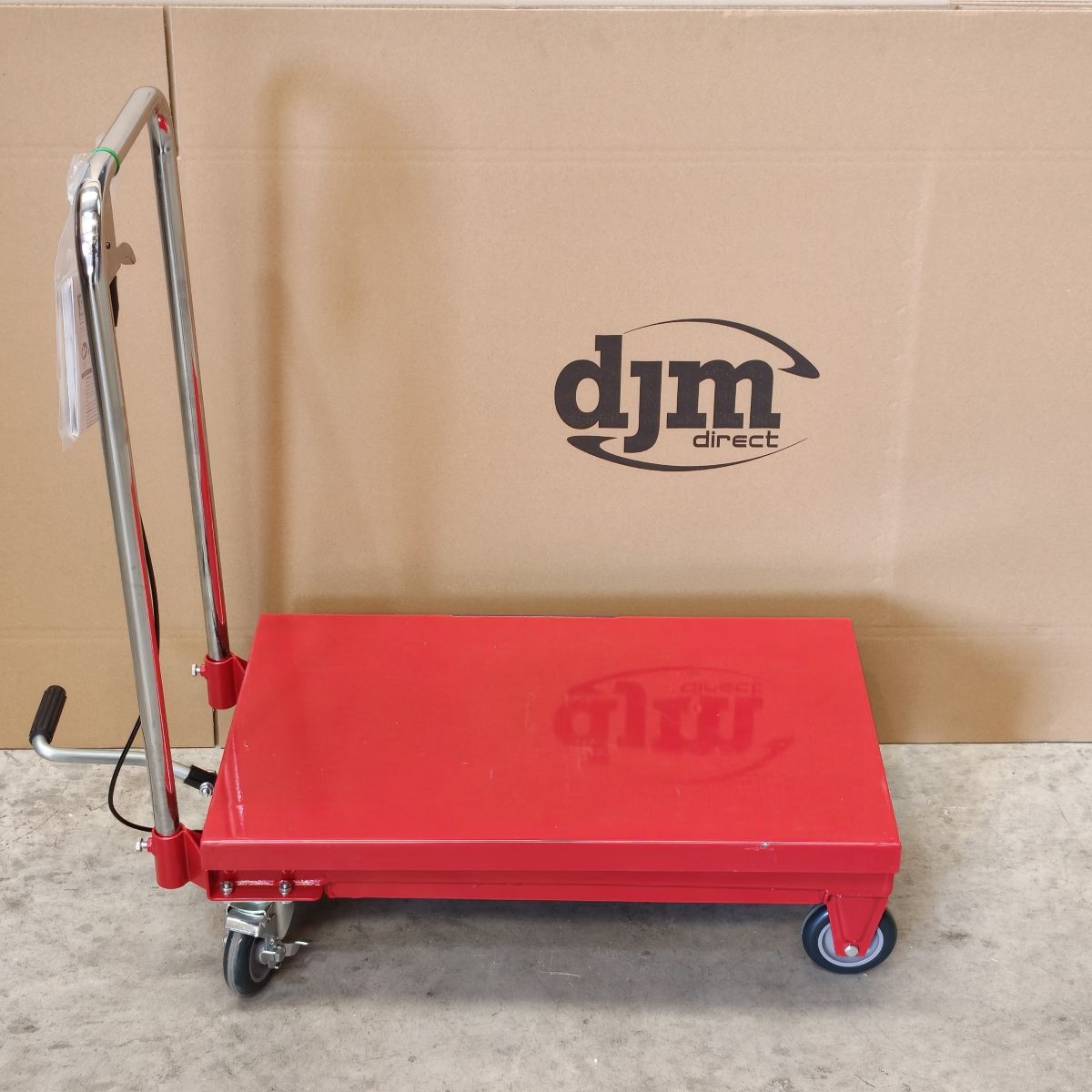 Hydraulic Scissor Lift Platform Table 150kg Capacity (Factory Refurbished C)
