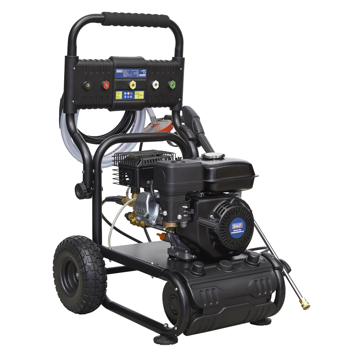 Petrol Self-Priming Pressure Washer, 198bar, 5.8hp (PWM2500SP) (Factory Refurbished A)