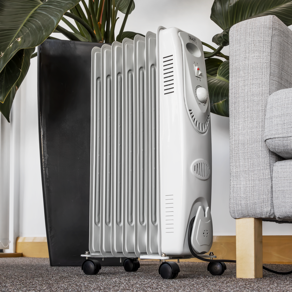 Oil Filled Radiator, 7-Element, 1500W (RD1500) (Factory Refurbished A)