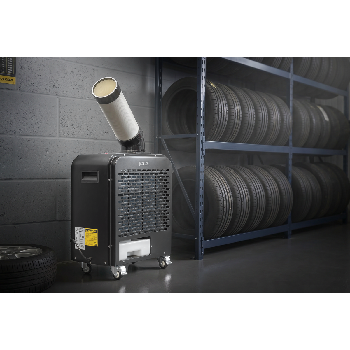 Industrial Spot Cooler Air Conditioner/Air Cooler 6,800Btu/hr (SAC7001) (Factory Refurbished C)