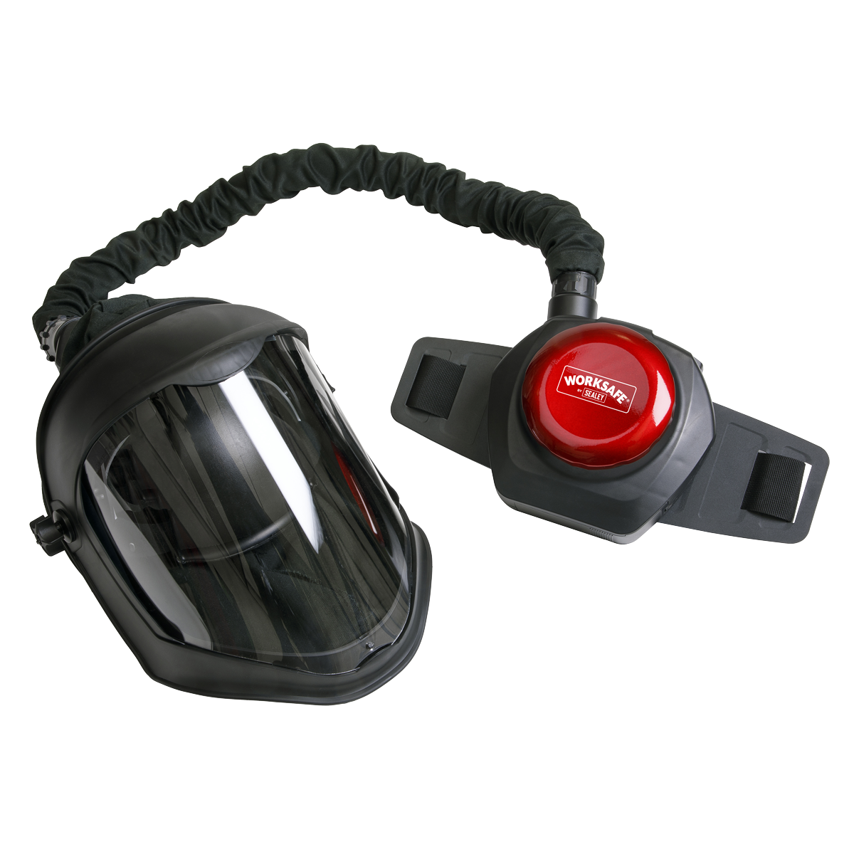 Worksafe® Deluxe Face Shield with Powered Air Purifying Respirator (PAPR) (SSP80PAPR) (Factory Refurbished A)