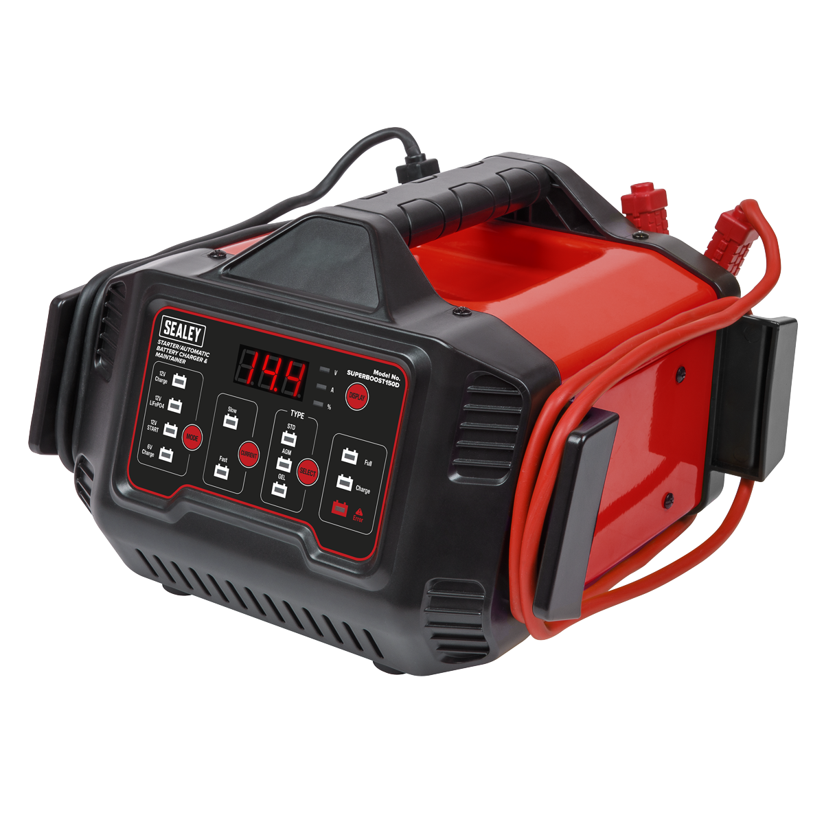 6/12V Automatic Battery Charger & Maintainer/Starter, 150/15A (SUPERBOOST150D) (Factory Refurbished A)