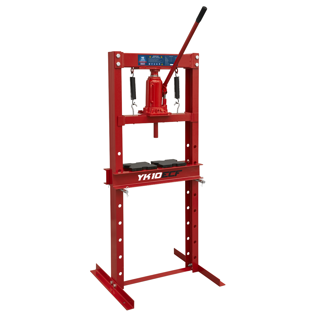 Sealey 10 Tonne Hydraulic Press YK10ECF, factory refurbished