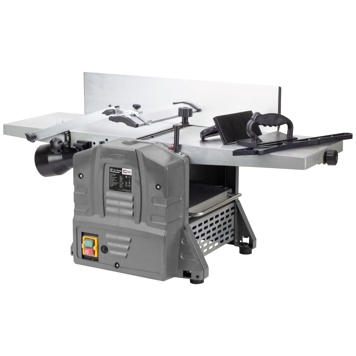 SIP 10" x 5" Planer Thicknesser, 1500W (Factory Refurbished REBOX)