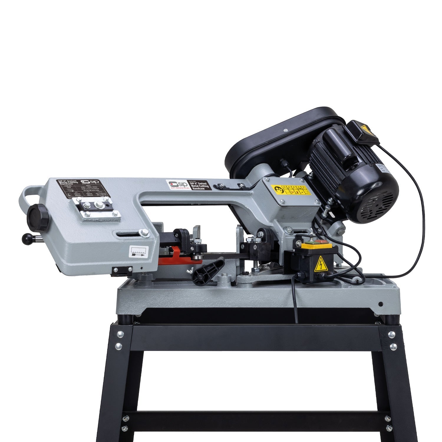 SIP 6" Swivel Head Metal Bandsaw, 370W (01572) (Factory Refurbished XSHOW)
