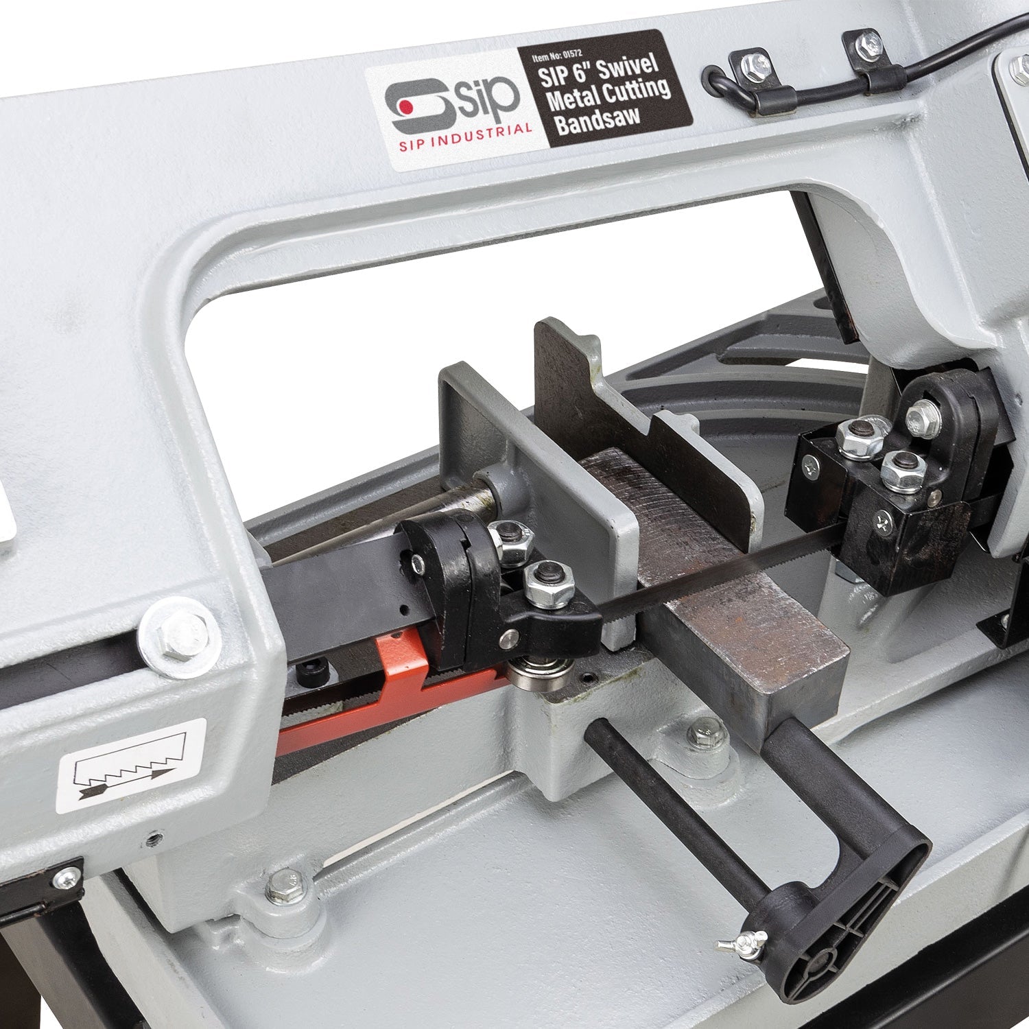 SIP 6" Swivel Head Metal Bandsaw, 370W (01572) (Factory Refurbished XSHOW)