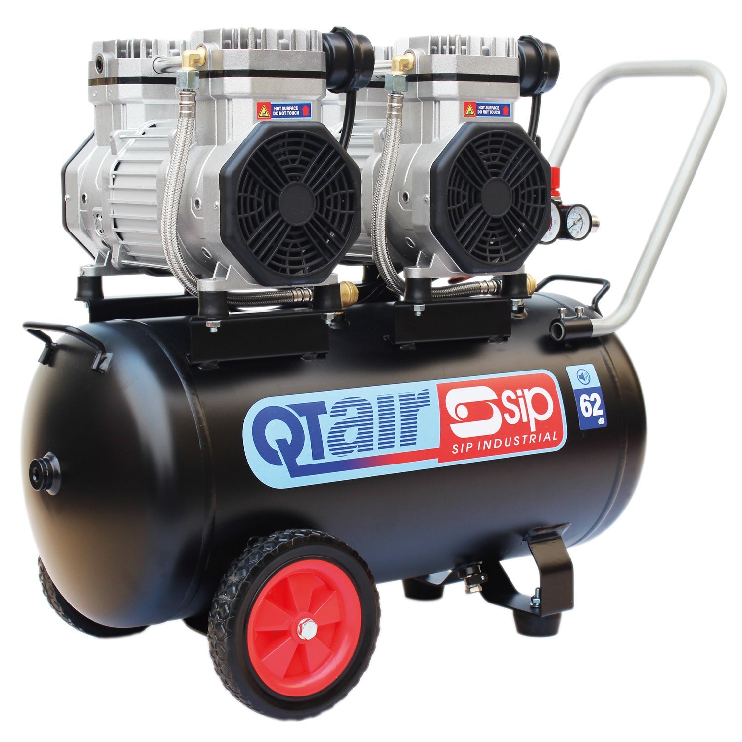 SIP 50L Low Noise Air Compressor 05493, factory refurbished