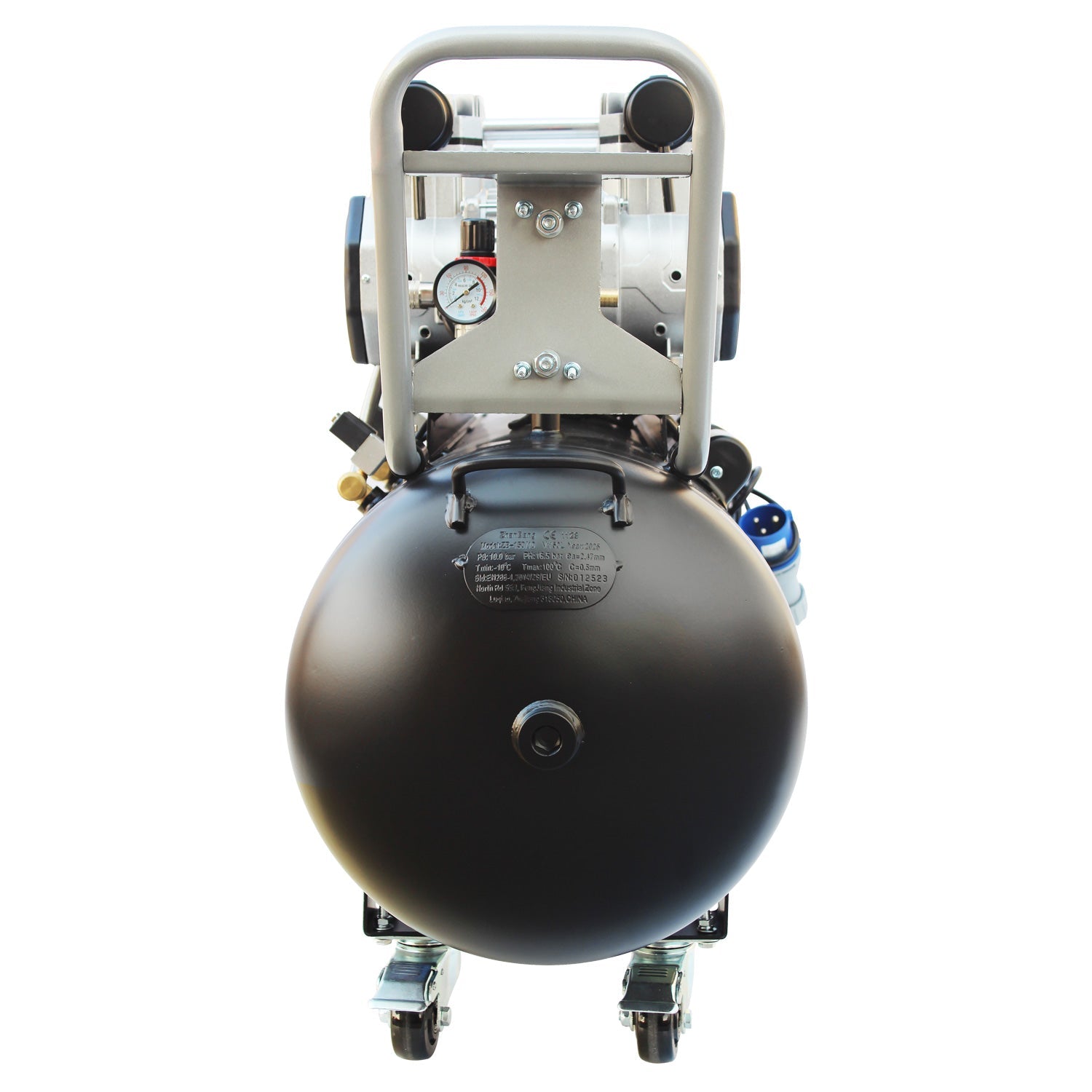 SIP QT AIR DD 150L Ultra Low Noise Oil-Free Direct Drive Air Compressor, 4.5hp (05497) (Factory Refurbished XSHOW)