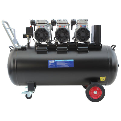SIP QT AIR DD 200L Ultra Low Noise Oil-Free Direct Drive Air Compressor, 4.5hp (05498) (Factory Refurbished XSHOW)
