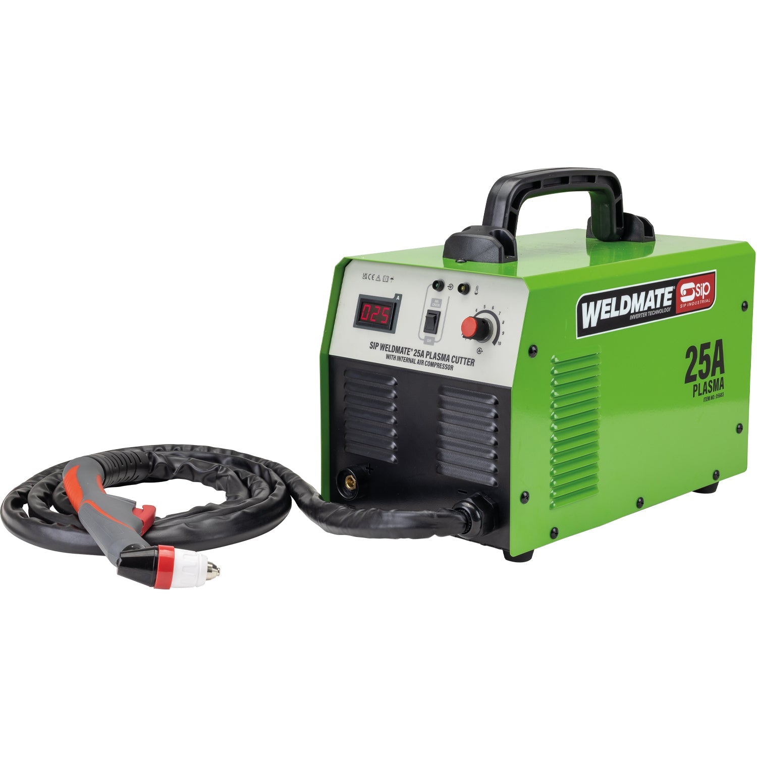 SIP WELDMATE® 25A Inverter Plasma Cutter with Internal Compressor (Factory Refurbished XSHOW)
