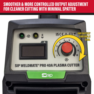 SIP WELDMATE® PRO 40A Inverter Plasma Cutter (Factory Refurbished XSHOW)