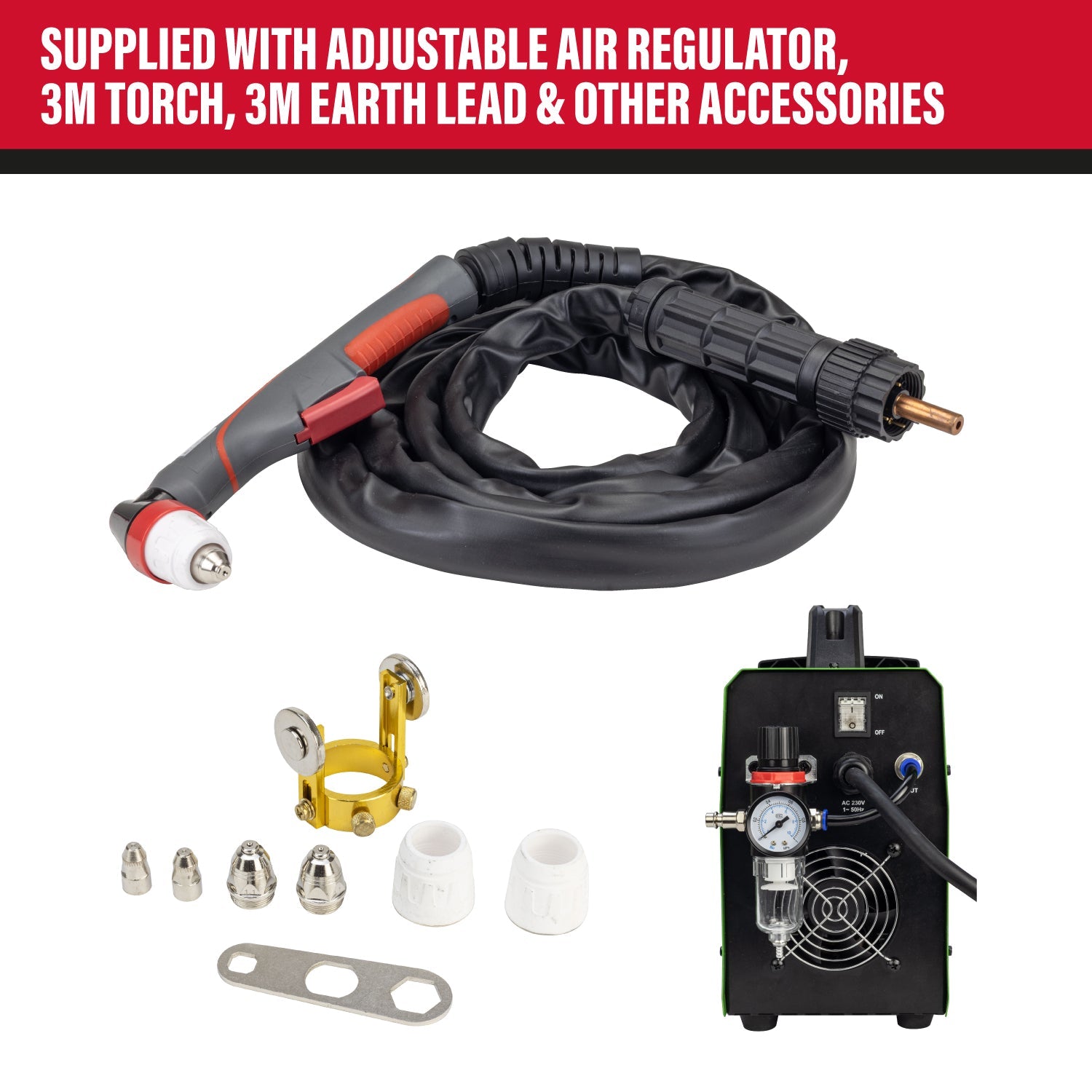 SIP WELDMATE® PRO 55A Inverter Plasma Cutter (Factory Refurbished XSHOW)