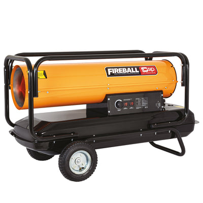 SIP FIREBALL XD140 Diesel/Paraffin Space Heater, 140,000BTU/hr (09594) (Factory Refurbished REBOX)