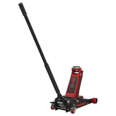 Premier Low Profile Trolley Jack with Rocket Lift, 2.5 Tonne (2501LE) (Factory Refurbished C)