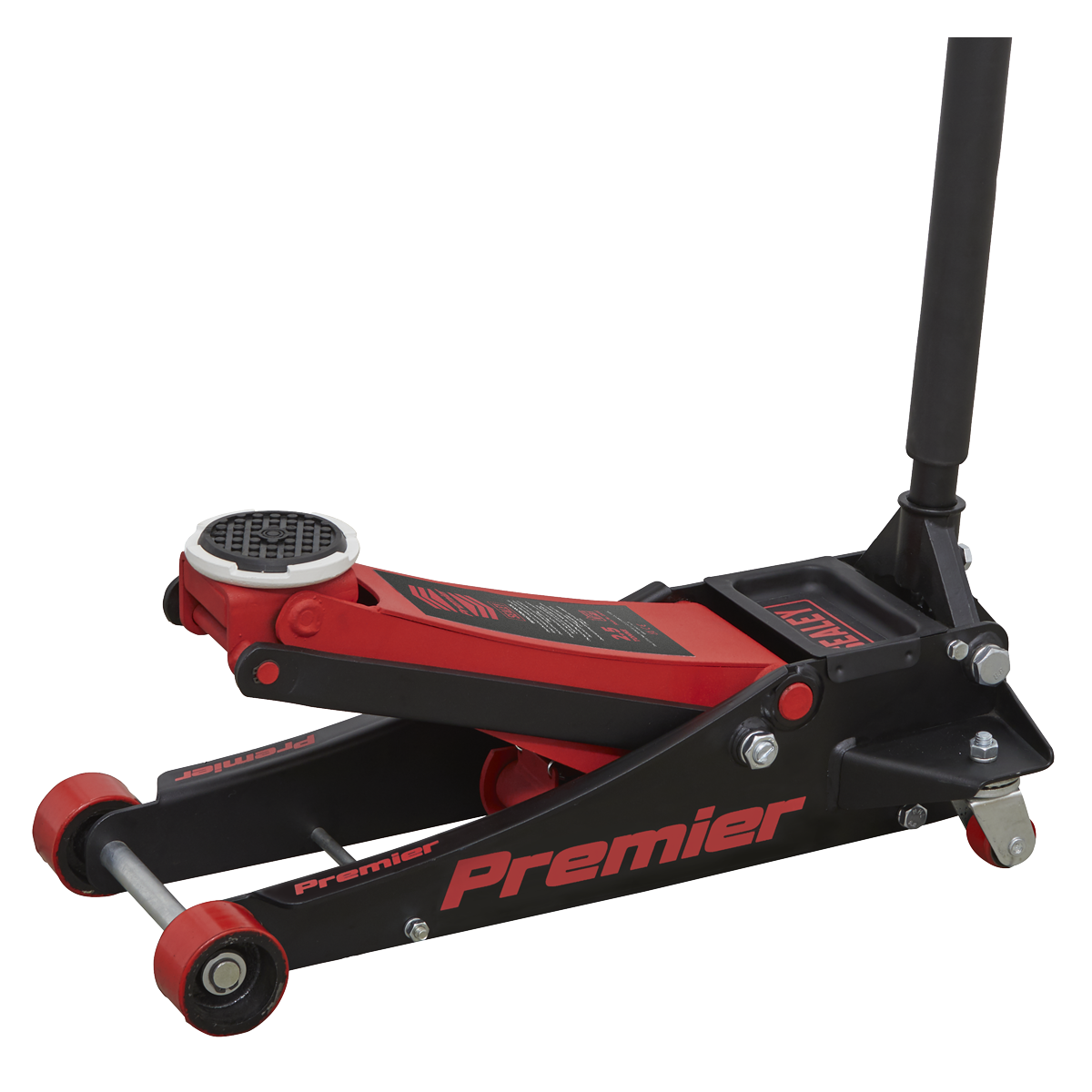 Premier Low Profile Trolley Jack with Rocket Lift, 2.5 Tonne (2501LE) (Factory Refurbished C)