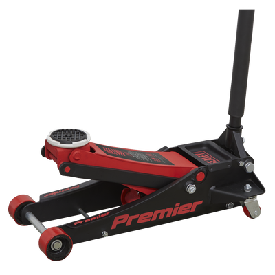 Premier Low Profile Trolley Jack with Rocket Lift, 2.5 Tonne (2501LE) (Factory Refurbished C)