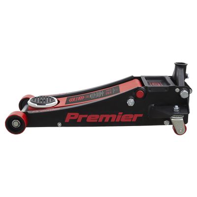 Premier Low Profile Trolley Jack with Rocket Lift, 2.5 Tonne (2501LE) (Factory Refurbished C)