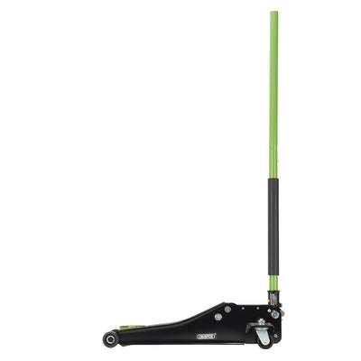 Draper Low Profile Trolley Jack with Quick Lift, 2.25 Tonne, Green (28466)