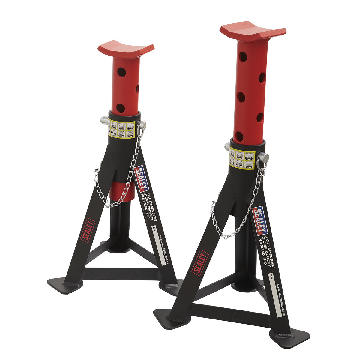 Standard Chassis Trolley Jack with Axle Stands, 3 Tonne (3010CX) (Factory Refurbished B)