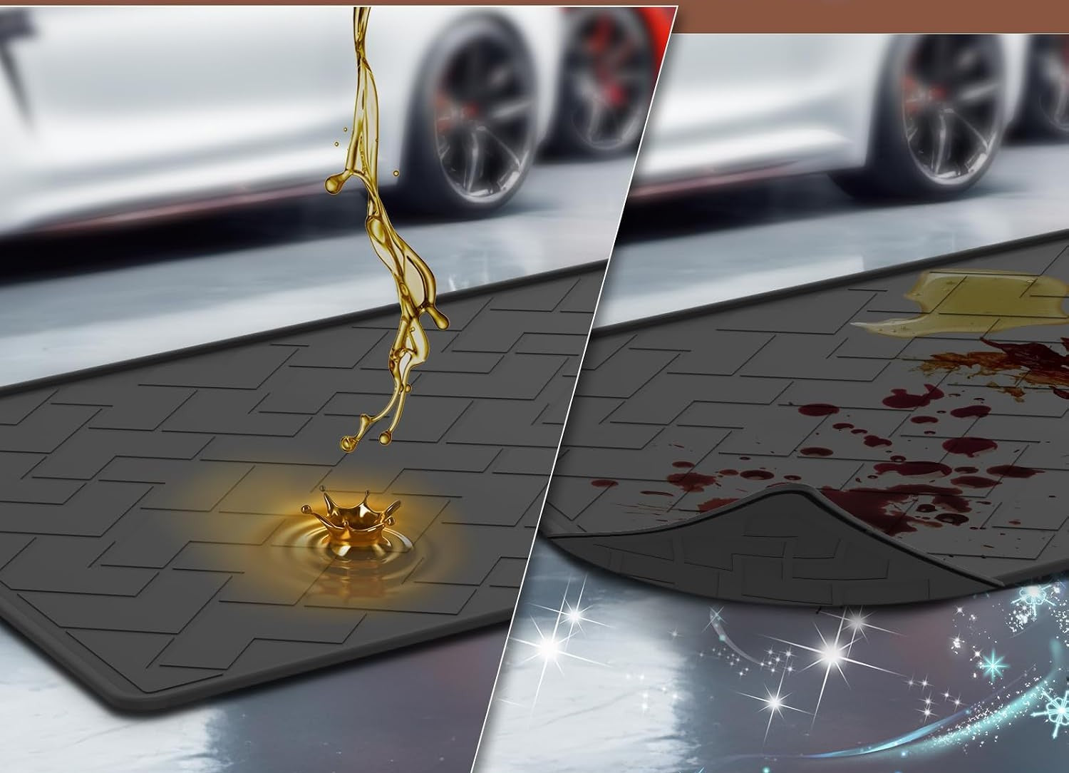 Oil Spill Mat for Garage