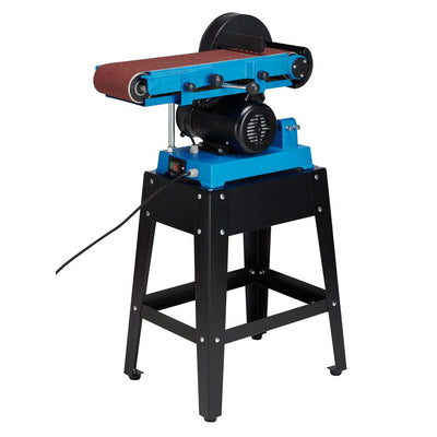 Draper Expert Belt & Disc Sander with Tool Stand, 150mm, 750W (98423)
