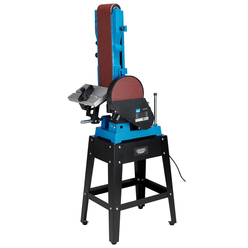 Draper Expert Belt & Disc Sander with Tool Stand, 150mm, 750W (98423)