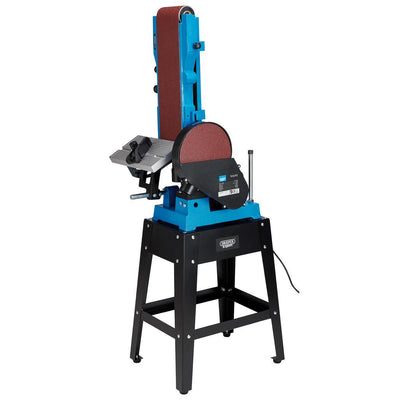 Draper Expert Belt & Disc Sander with Tool Stand, 150mm, 750W (98423)