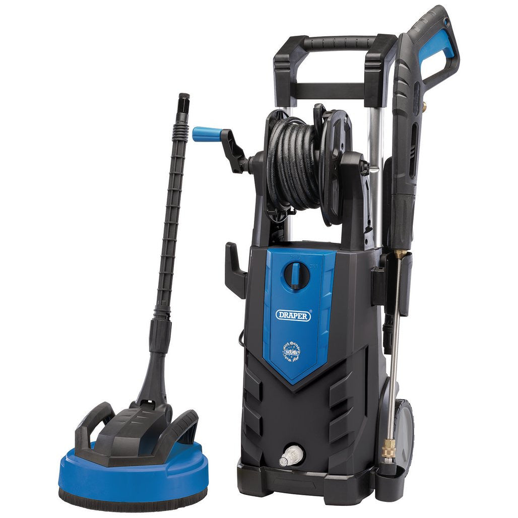 Draper Pressure Washer with Total Stop, 165bar, 2100W (98678)