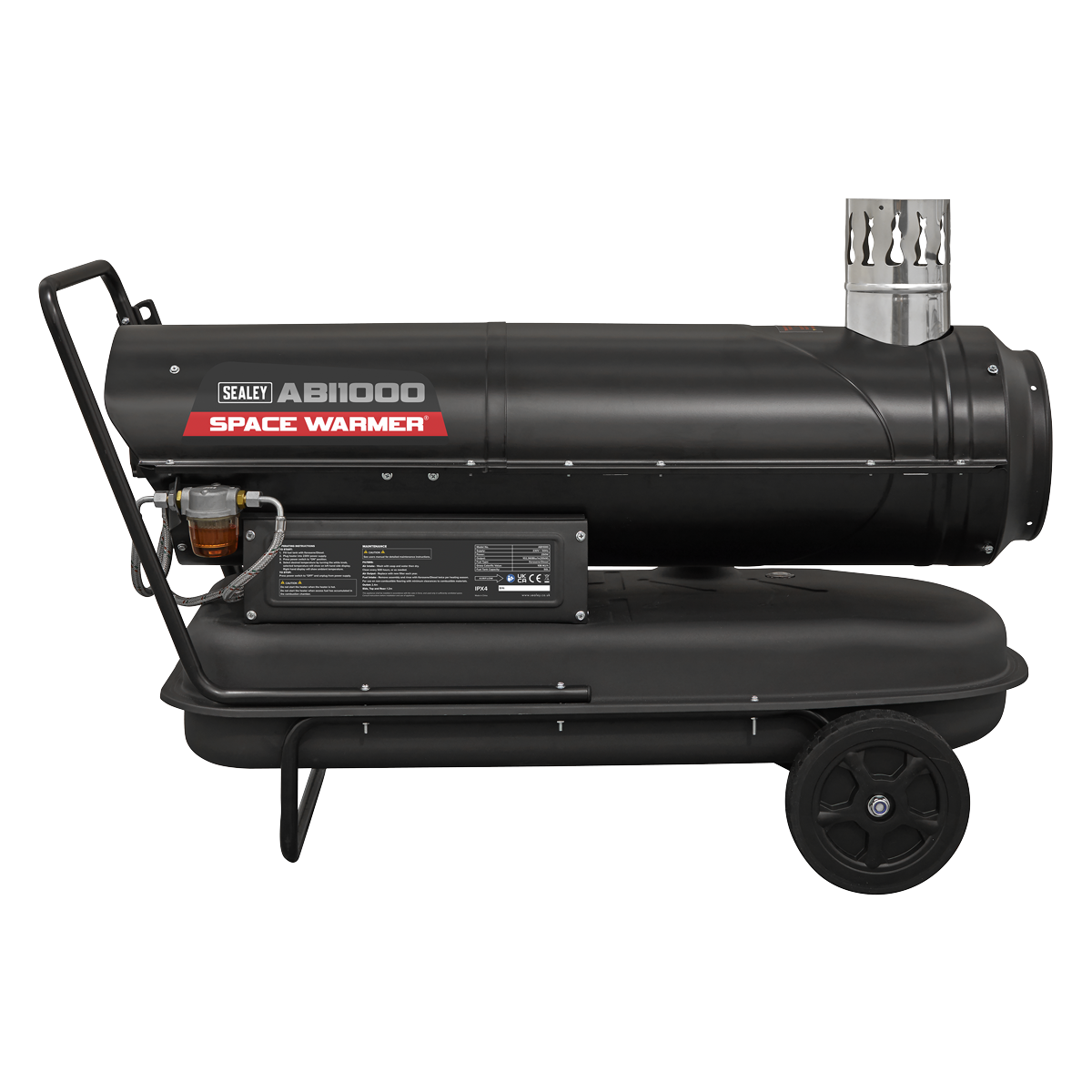 Space Warmer® Indirect Kerosene/Diesel Heater, 102,000Btu/hr (ABI1000) (Factory Refurbished C)