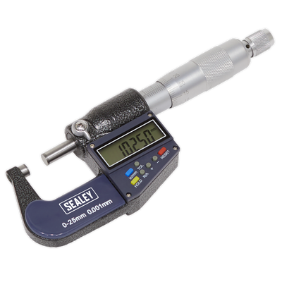 Digital External Micrometer 0-25mm/0-1in (AK9635D) (Factory Refurbished B)