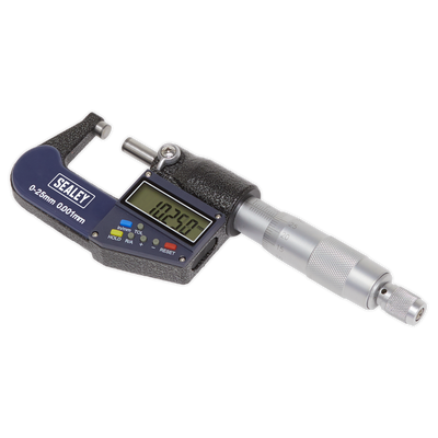 Digital External Micrometer 0-25mm/0-1in (AK9635D) (Factory Refurbished B)