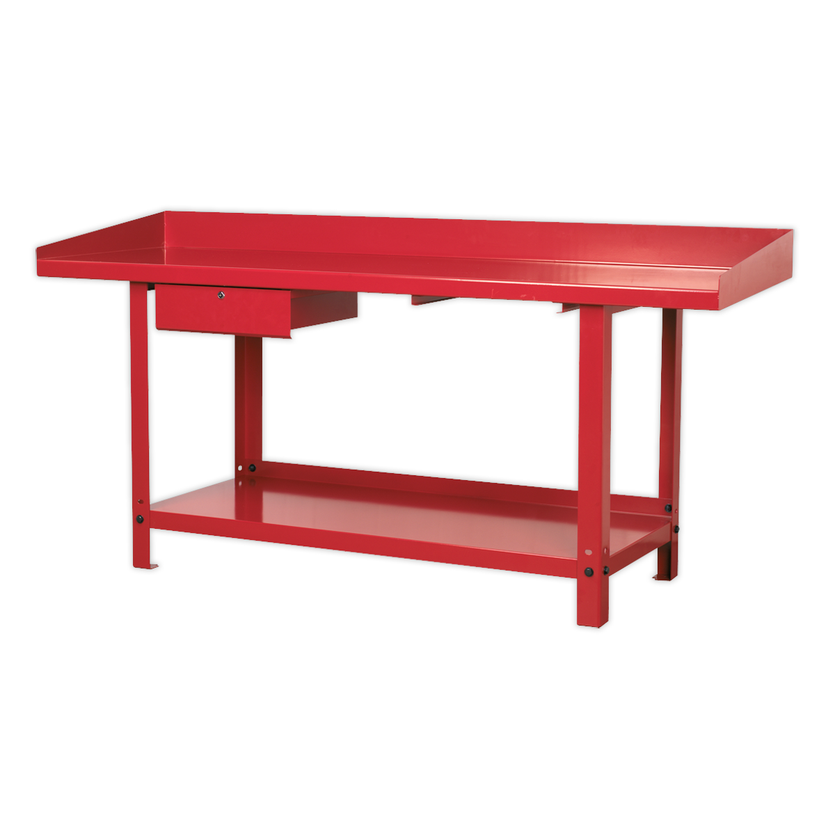 Steel Workbench with Drawer 2m (Factory Refurbished B)