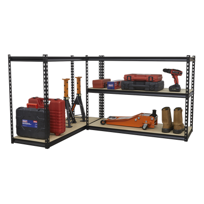 Racking Unit with 5 Shelves 220kg Capacity Per Level (Factory Refurbished A)